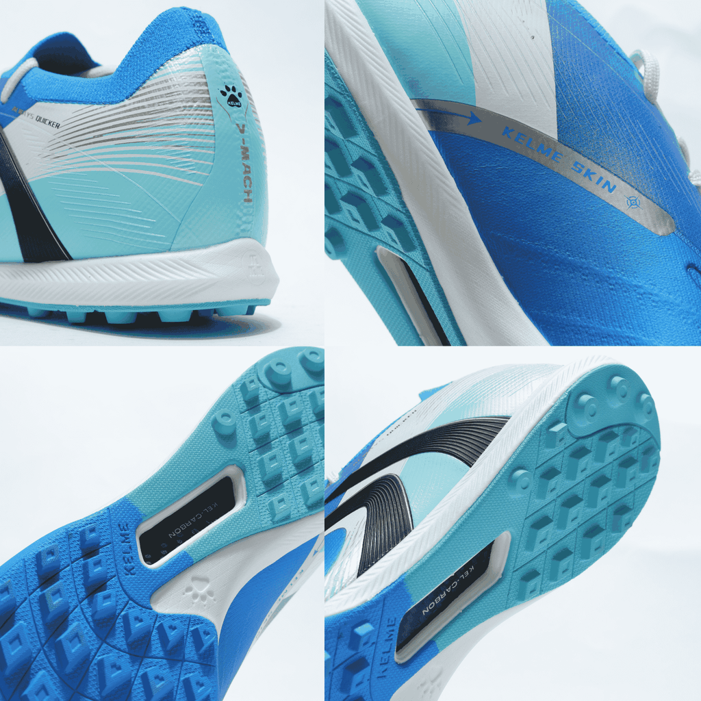 GIÀY BÓNG ĐÁ V-MACH 3.0.4 (TF) -  Royal Blue/White -MÃ 8621ZX1423
