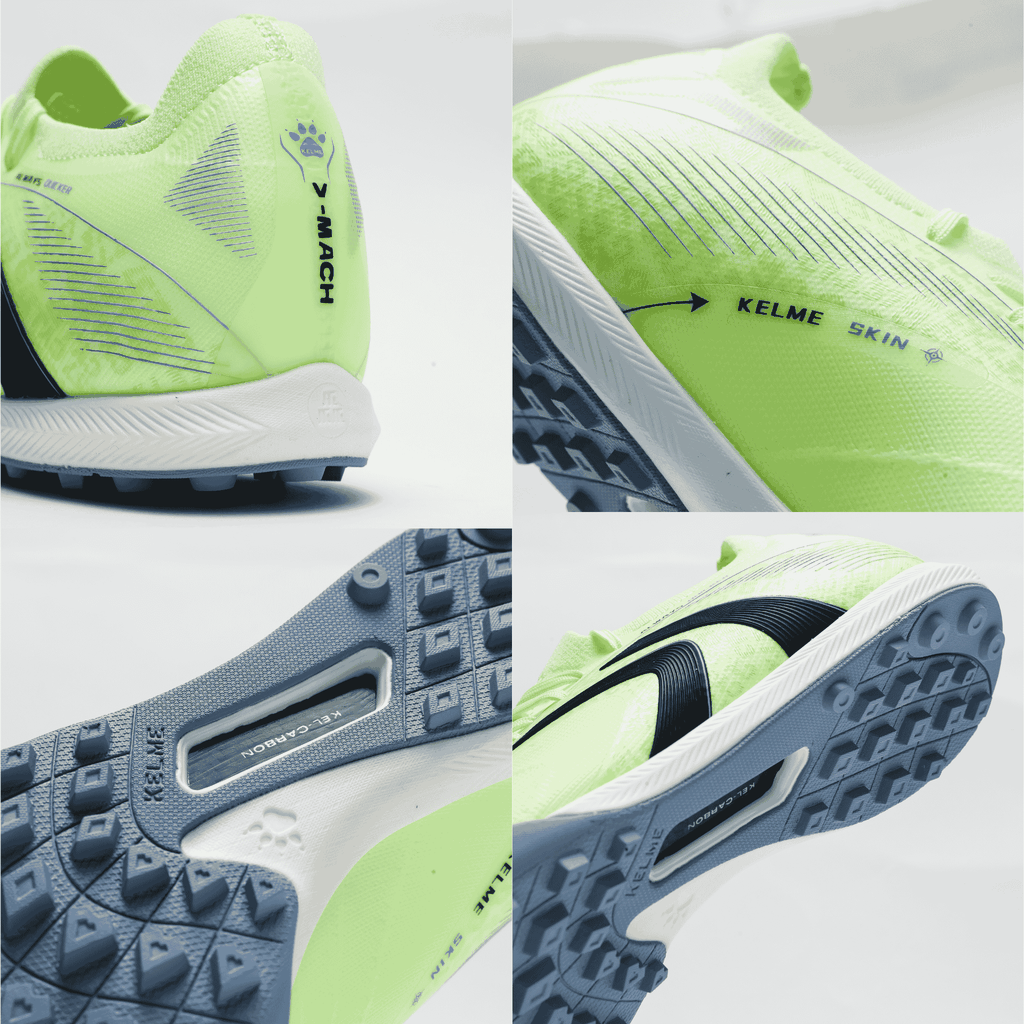 GIÀY BÓNG ĐÁ V-MACH 3.0.4 (TF) - Light Turquoise - MÃ 8621ZX1423