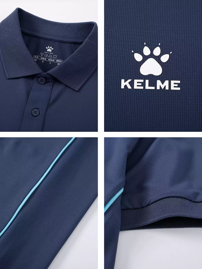 ÁO POLO NAM NGƯỜI LỚN KELME - MÃ 8651PL1207