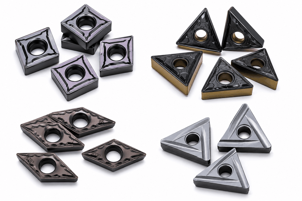 Mảnh chip tiện CNC chất lượng cao sử dụng trong gia công cơ khí chính xác và sản xuất công nghiệp