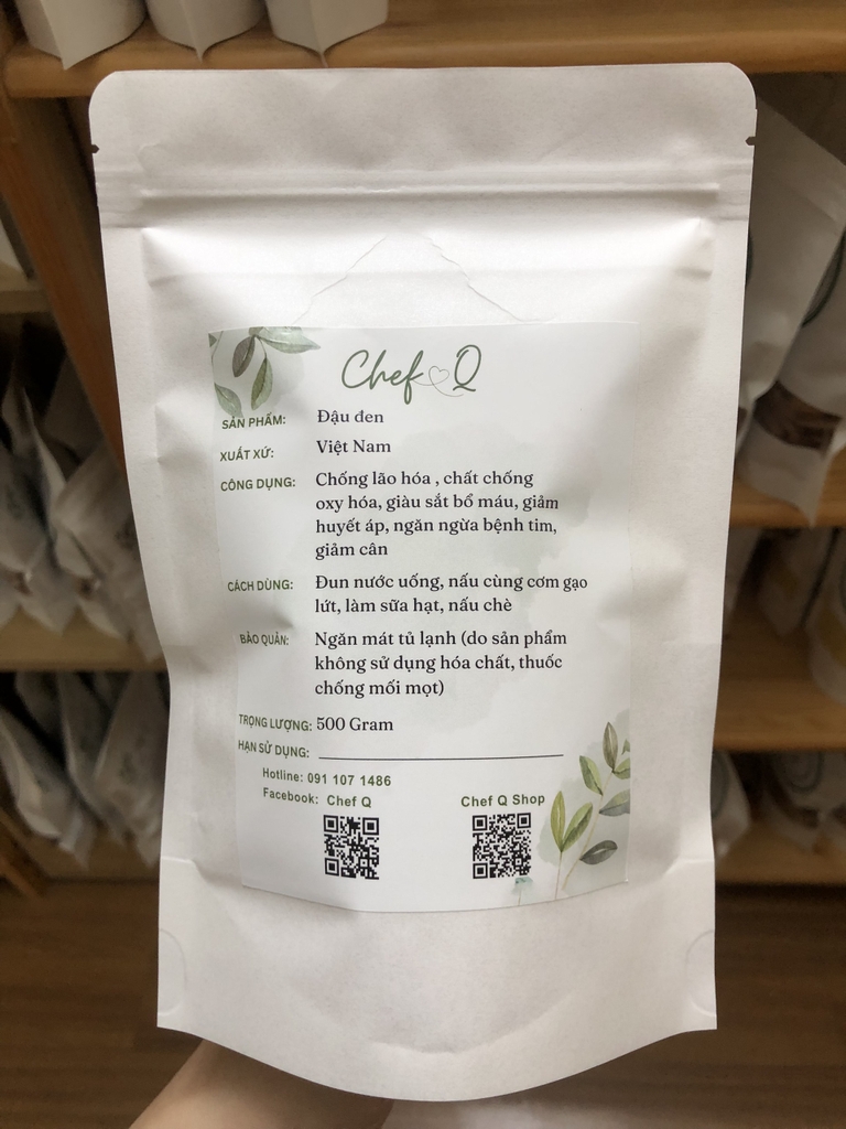 Đậu đen canh tác sạch thuần chủng