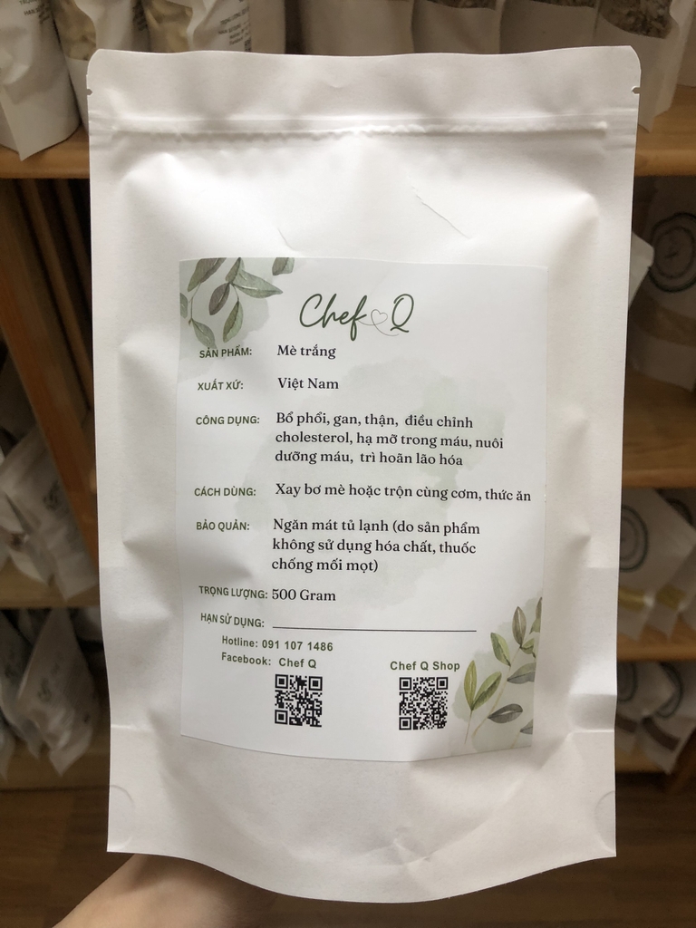 Vừng trắng ( mè trắng) canh tác sạch, chất lượng cao