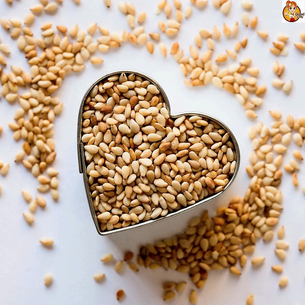 Hạt Mè Vàng Hữu Cơ C’LAVIE – Organic Sesame Làm Bánh, Sữa Hạt, Ăn Chay, Keto, Eat Clean