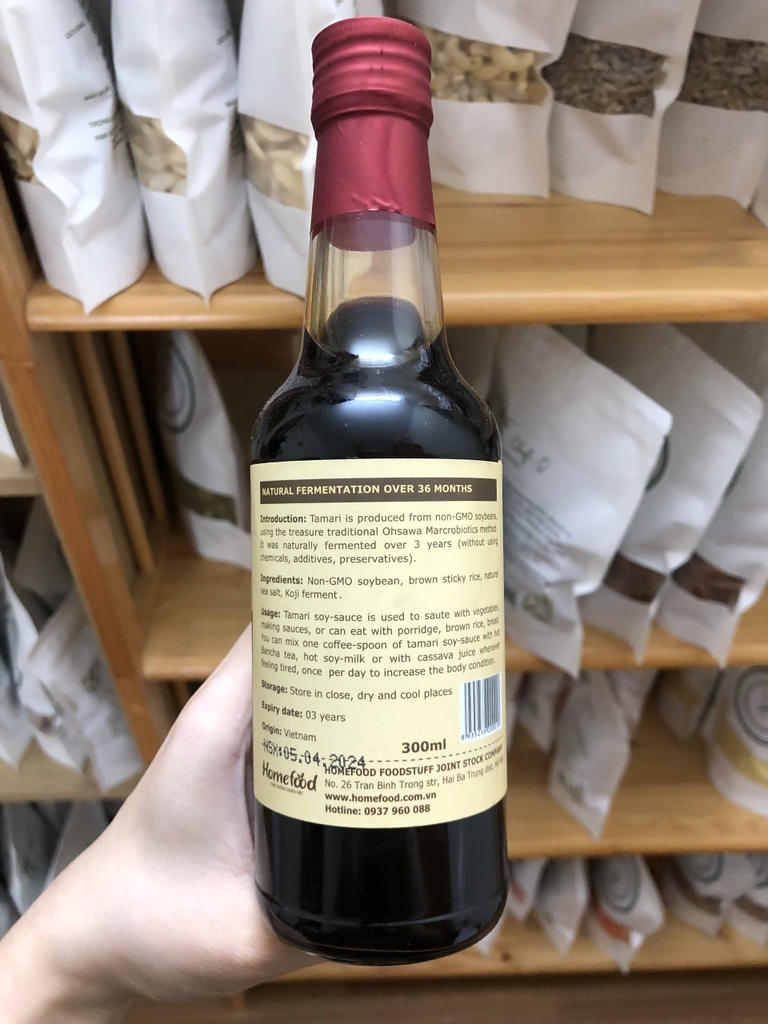 Nước tương Tamari lâu năm 300ml