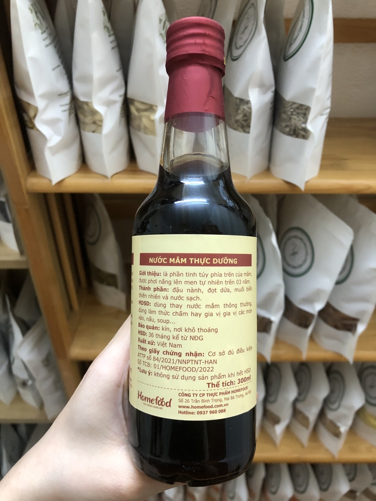 Nước mắm chay thực dưỡng 300ml