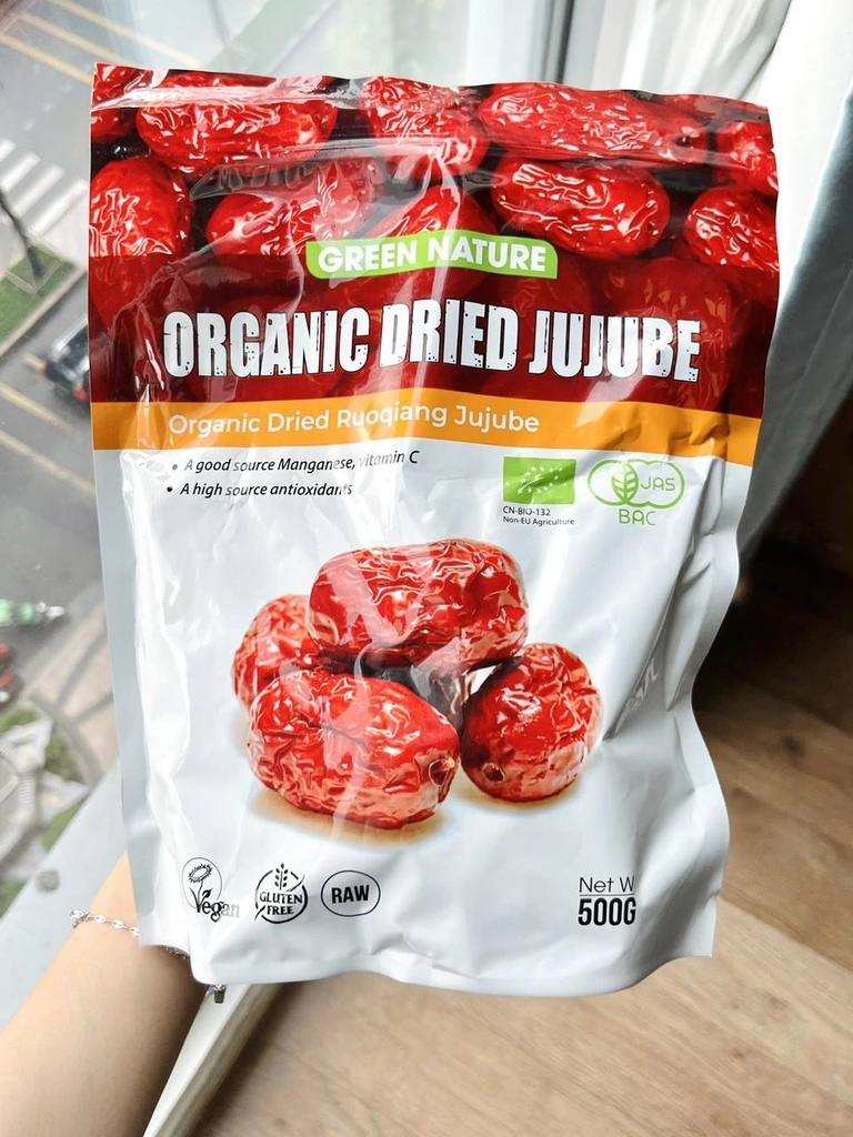 Táo Đỏ Ruoqiang Hữu Cơ 500gr - Chứng nhận hữu cơ USDA