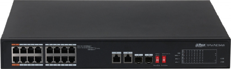 Switch PoE DAHUA DH-PFS3218-16ET-135