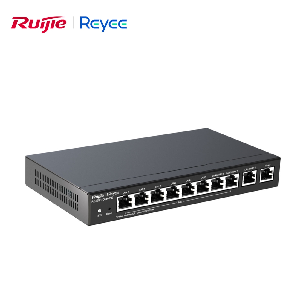 Smart Gateway 10 cổng RUIJIE REEYE RG-EG310GH-P-E