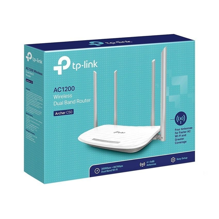 Router Wifi Băng tần kép TP-LINK Archer C50