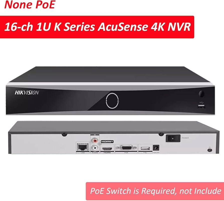 Đầu ghi IP Hikvision 16 kênh DS-8616NXI-K8, 8HDD