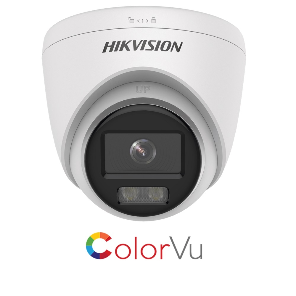 Camera HDTVI ColorVu 2MP HIKVISION DS-2CE72DF0T-F