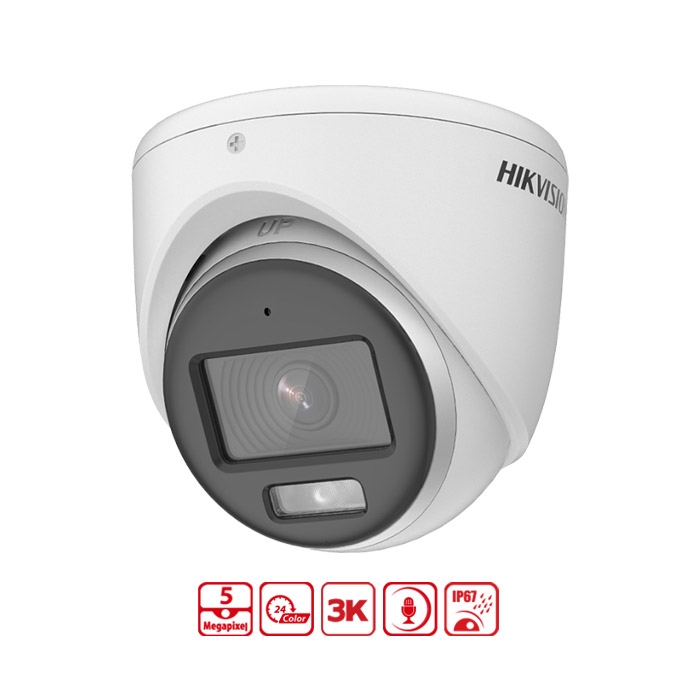 Camera HDTVI 5MP HIKVISION DS-2CE72KF0T-FS