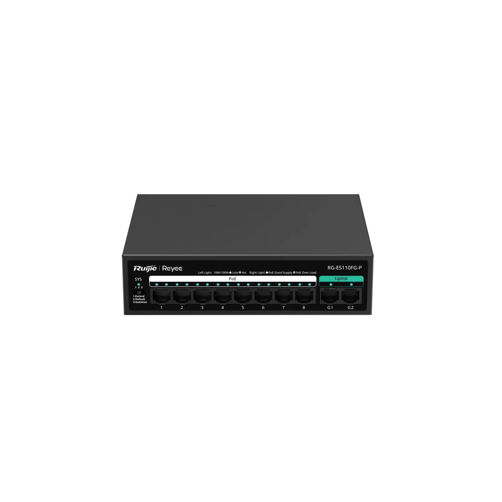 Unmanaged switch 8 cổng RUIJIE REEYE RG-ES110FG-P