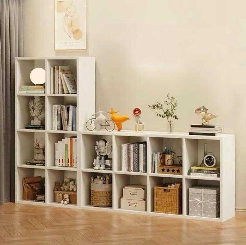 Kệ Tổ Ong Decor 6-8 ô Vuông Màu Trắng, Kệ Để sách, Để Đồ Trang Trí Tiện Lợi