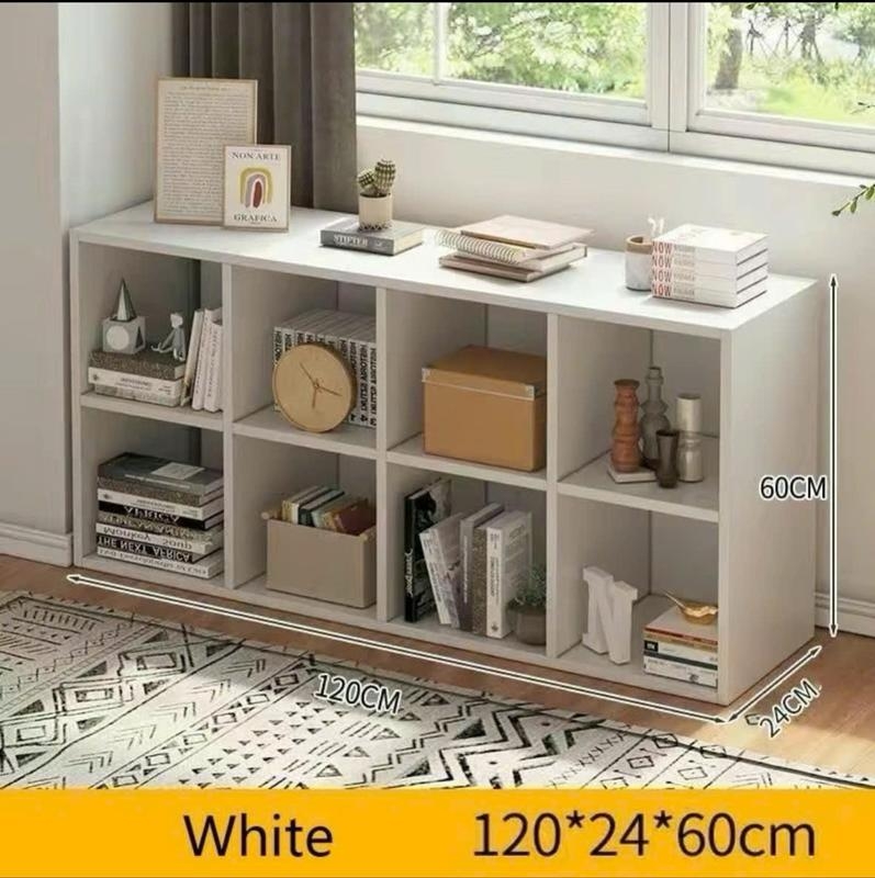 Kệ Tổ Ong Decor 6-8 ô Vuông Màu Trắng, Kệ Để sách, Để Đồ Trang Trí Tiện Lợi