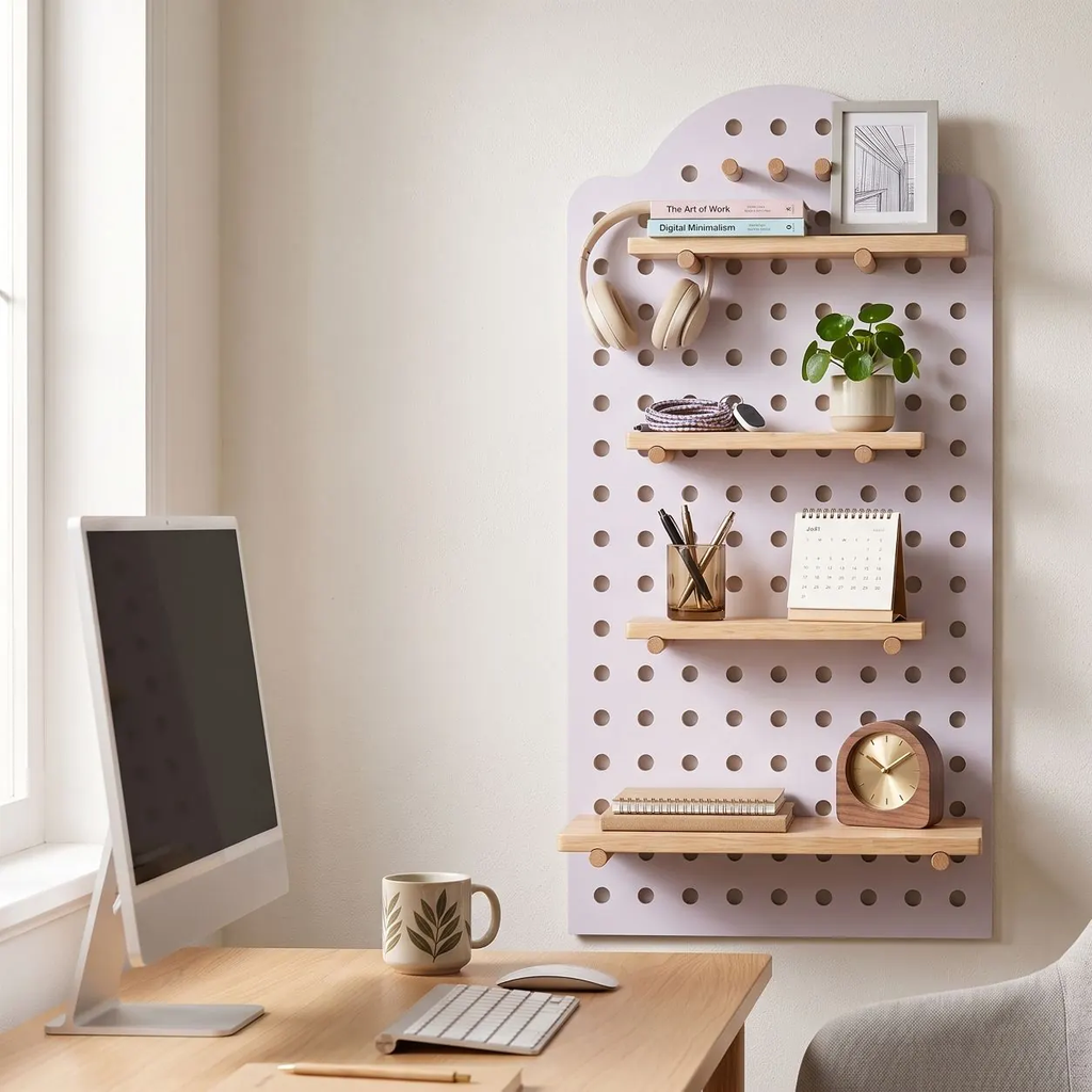 Bảng Pegboard treo tường|Tối ưu không gian, nâng tầm hiện đại