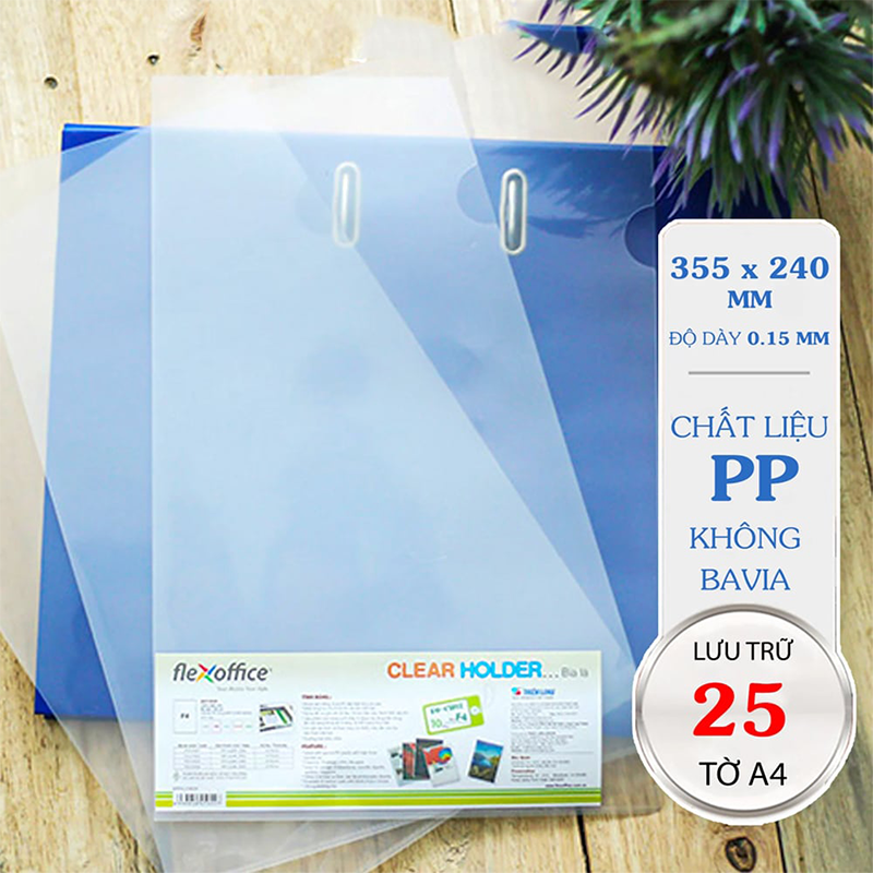 Bìa lá A4 CH01/FO trong