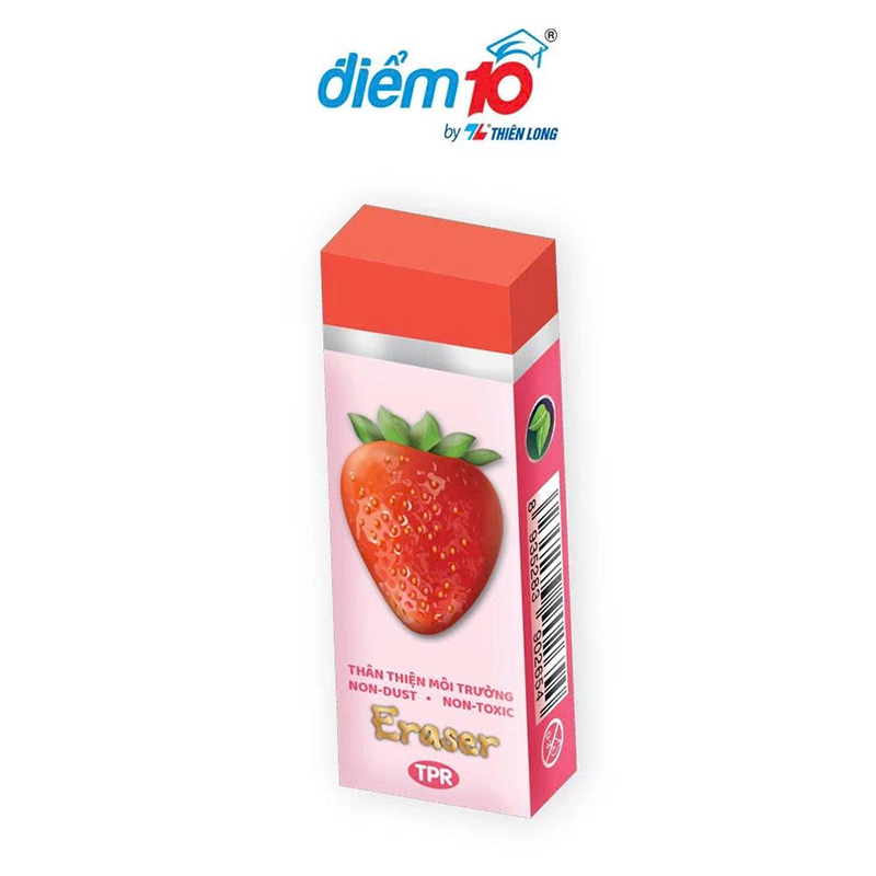 Gôm TP-E026 TPR 4 màu hộp 20/T600