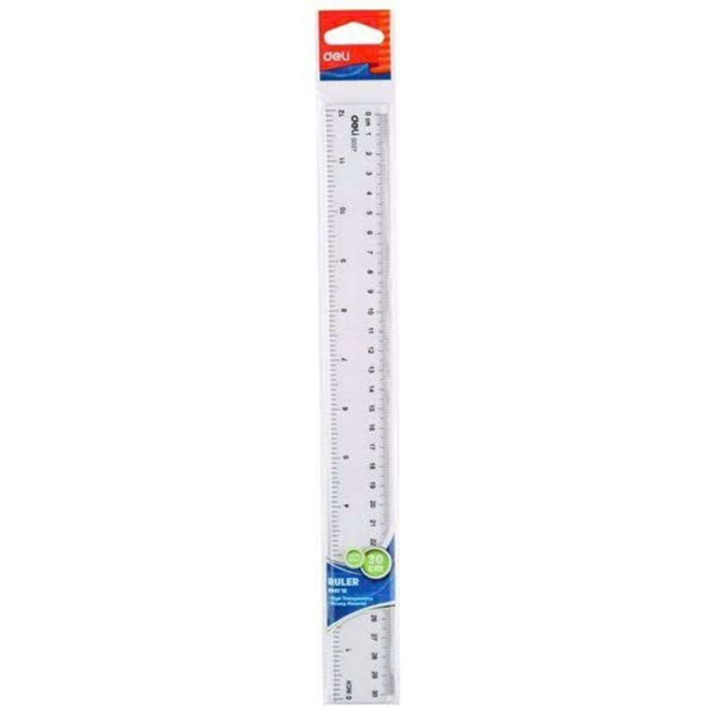 EG02712_Thước kẻ_30 cm_Trong suốt