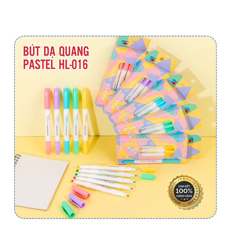 Bút dạ quang HL-016 hộp 05
