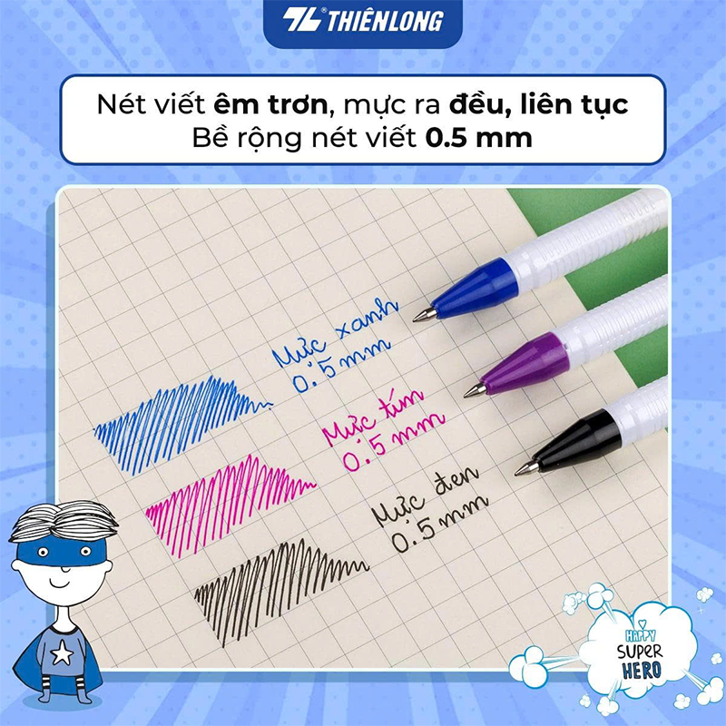 Bút gel GEL-07 hộp 20