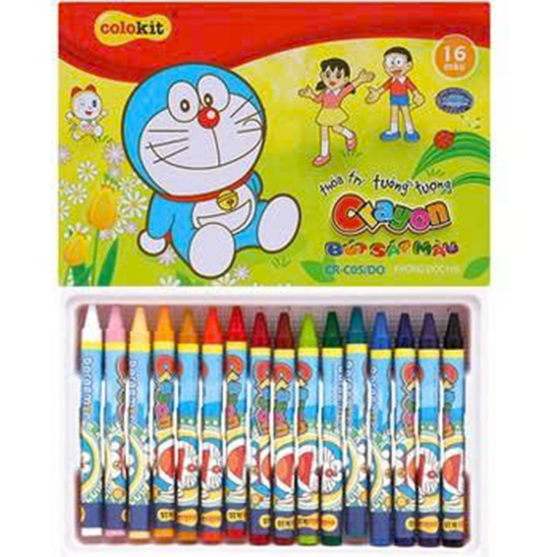Bút sáp màu CR-C05/DO 16 màu
