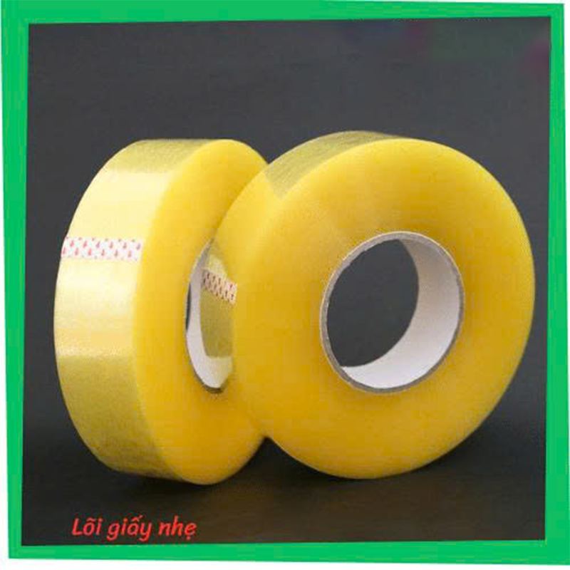 Băng dính trong, đục, vàng chanh (6kg)