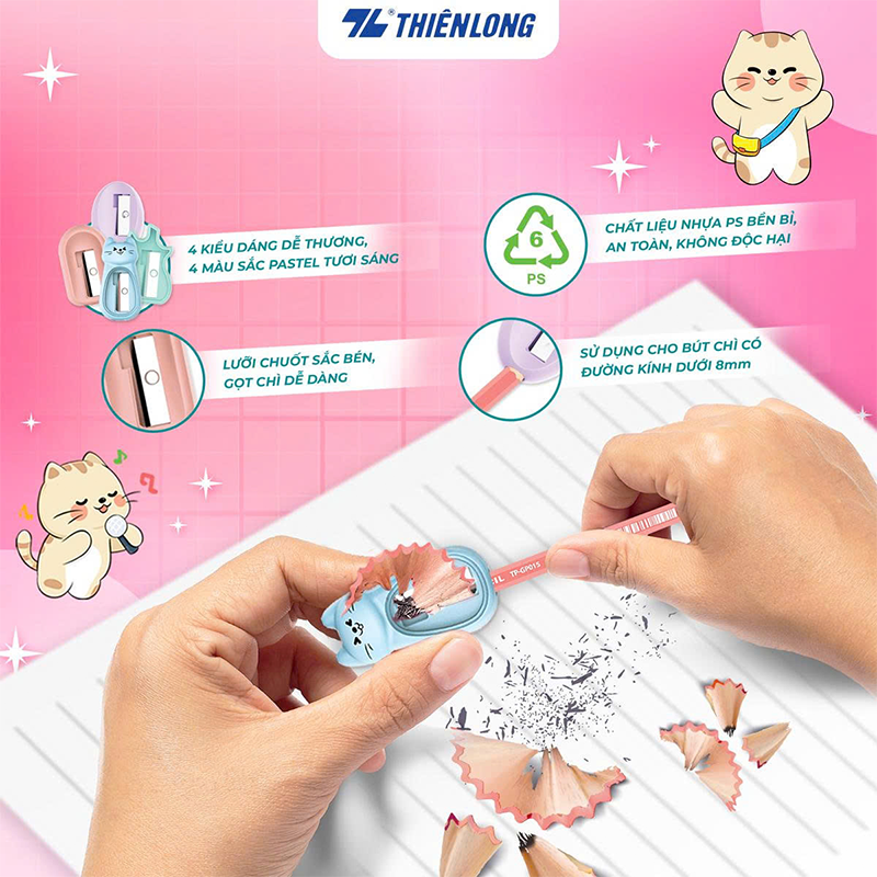 Chuốt bút chì S-022 hũ 32/T1440