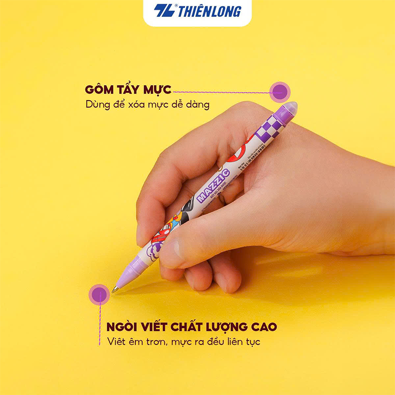 Bút gel xóa được GELE-006/V1 hộp 10