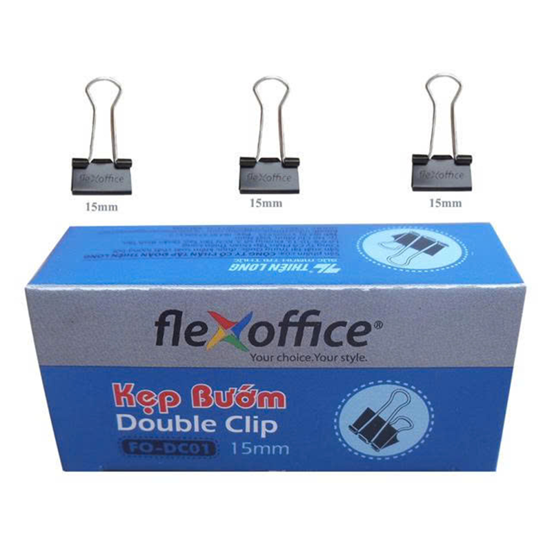 Kẹp bướm 15mm FO-DC01 - Chiều dài 15±1.0 (mm)