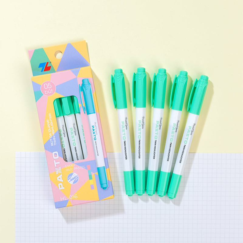 Bút dạ quang HL-016 hộp 05