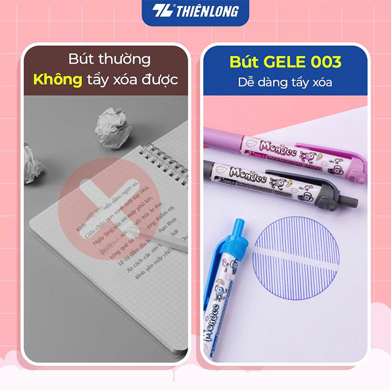 Bút gel xóa được TP-GELE003 hộp 20