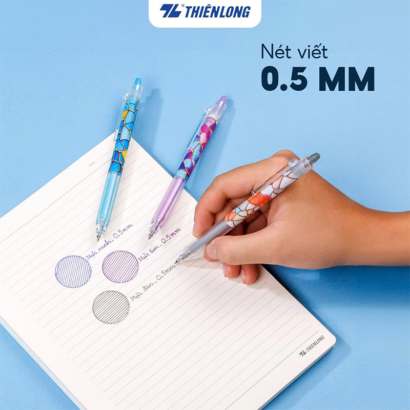 Bút gel xóa được GELE-007/V1 hộp 10