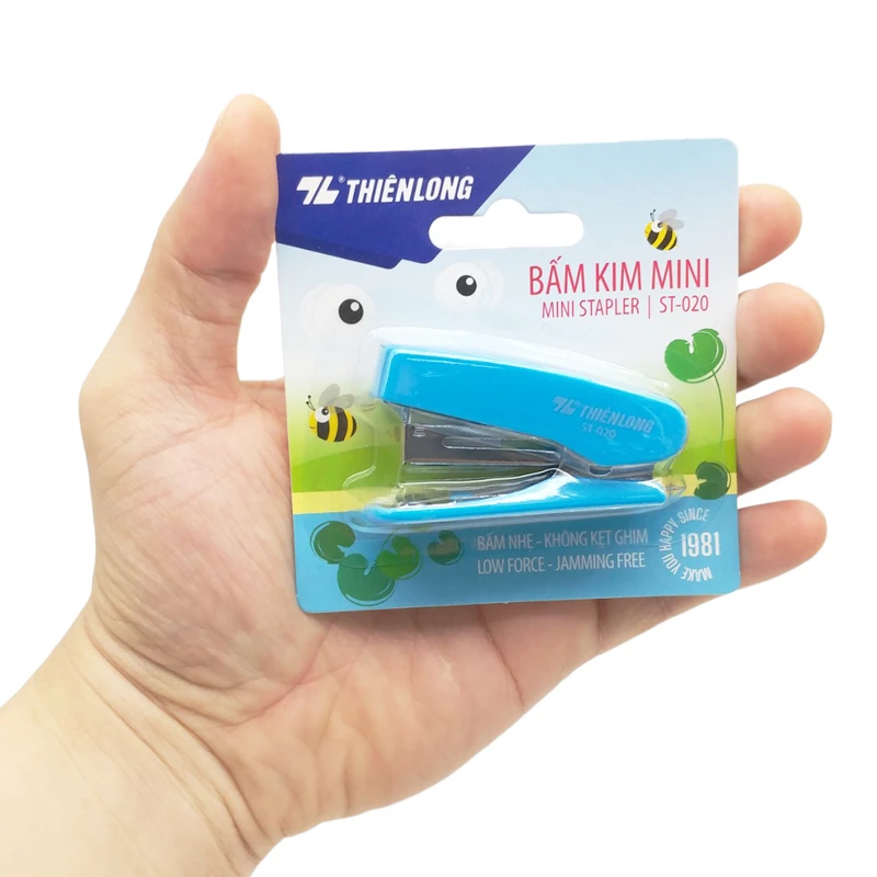 Bấm kim mini basic số 10 ST-020 hộp 12