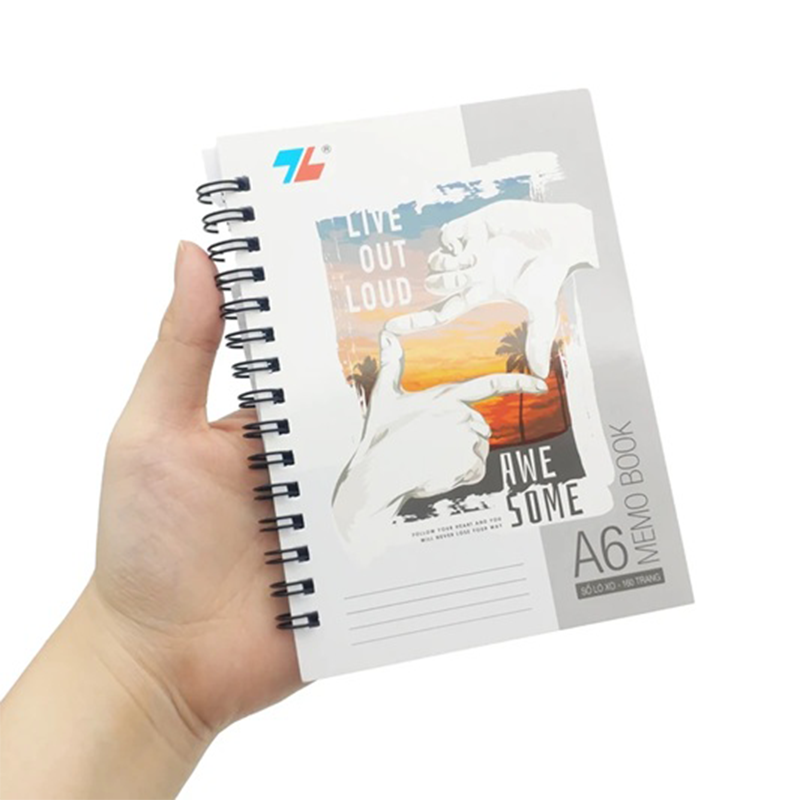 Sổ lò xo dọc A6 160T MB-003 lốc 5