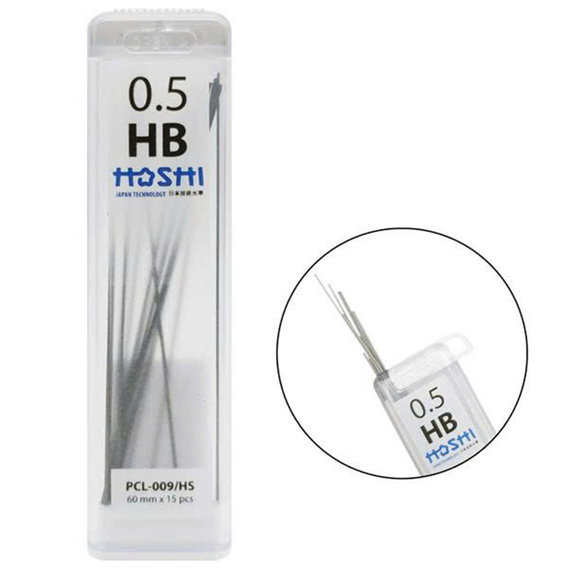 Min chì PCL-009/HS HB 0.5mm hộp 10 - HB