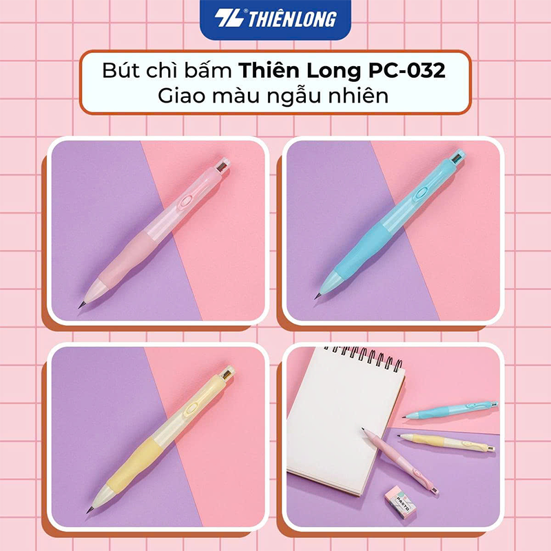 Bút chì bấm 2.0mm PC-032 hộp 40