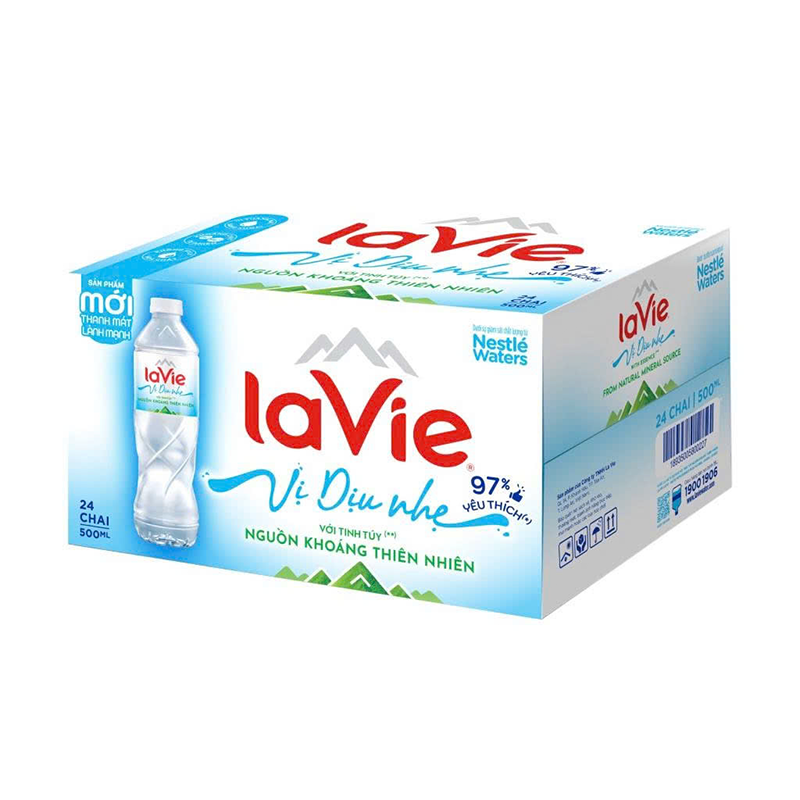Nước Lavie chai 500ml