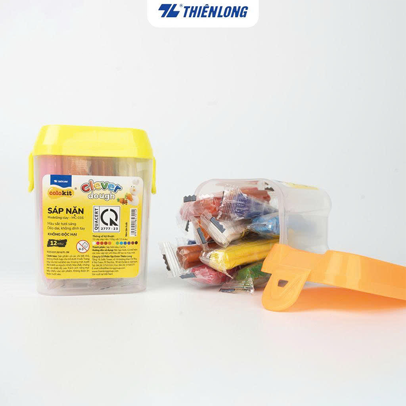 Sáp nặn MC-016 12 màu
