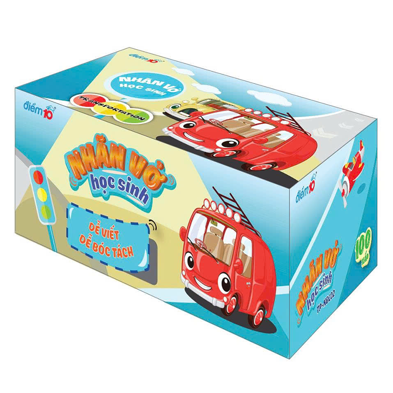 Nhãn vở TP-NBL02 (4 cái) xấp 4