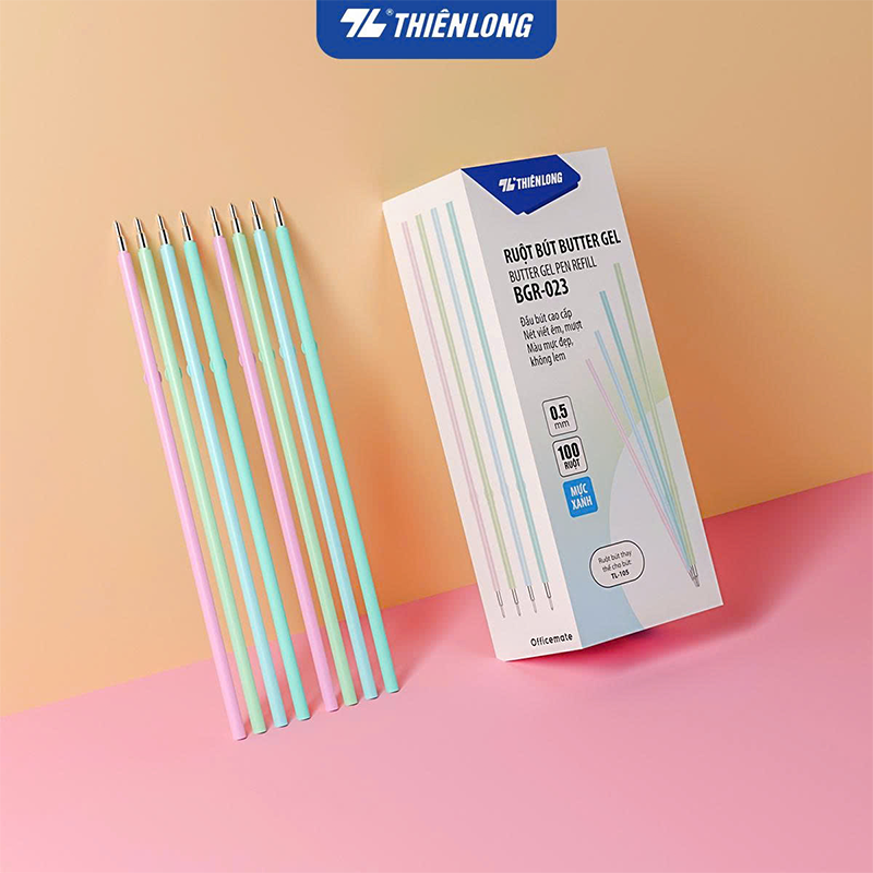 Ruột bút gel bi BGR-023 hộp 100