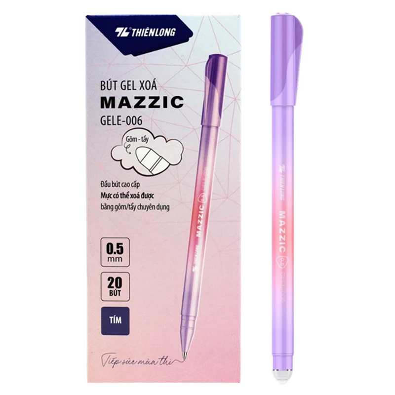 Ruột bút gel xóa GRE-006 hộp 20 túi