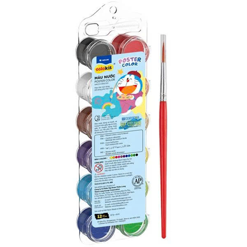 Màu nước WACO-C002/DO Movie 12 màu/T60