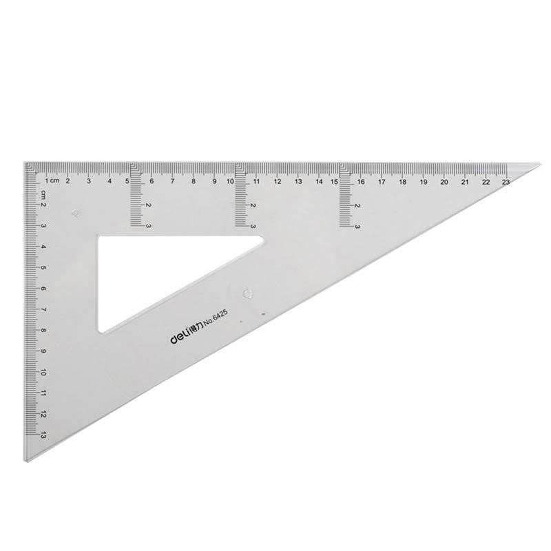 E6445_Bộ thước Eke_Trong suốt