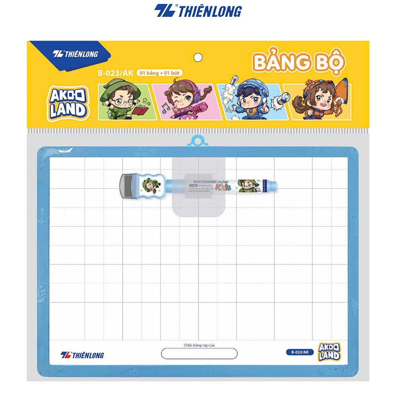 Bảng bộ Akooland B-023/AK túi 1/T40