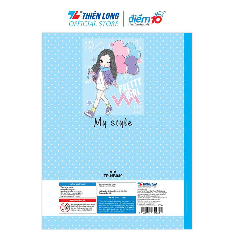 Tập TP-NB049 Điểm 10 (200T-4 oly ngang) - ĐL 70