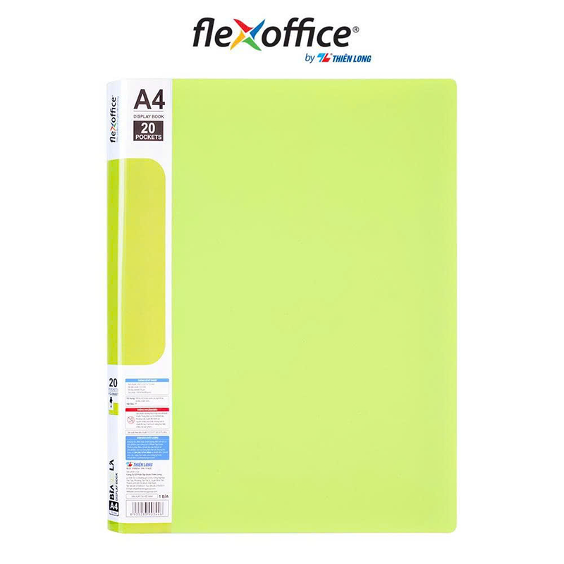 Bìa 20 lá A4 FO-DB007/NĐ