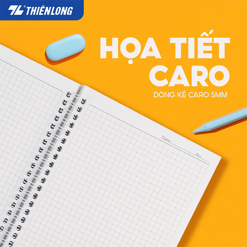 Sổ lò xo CARO A5 120T MB-015 lốc 5