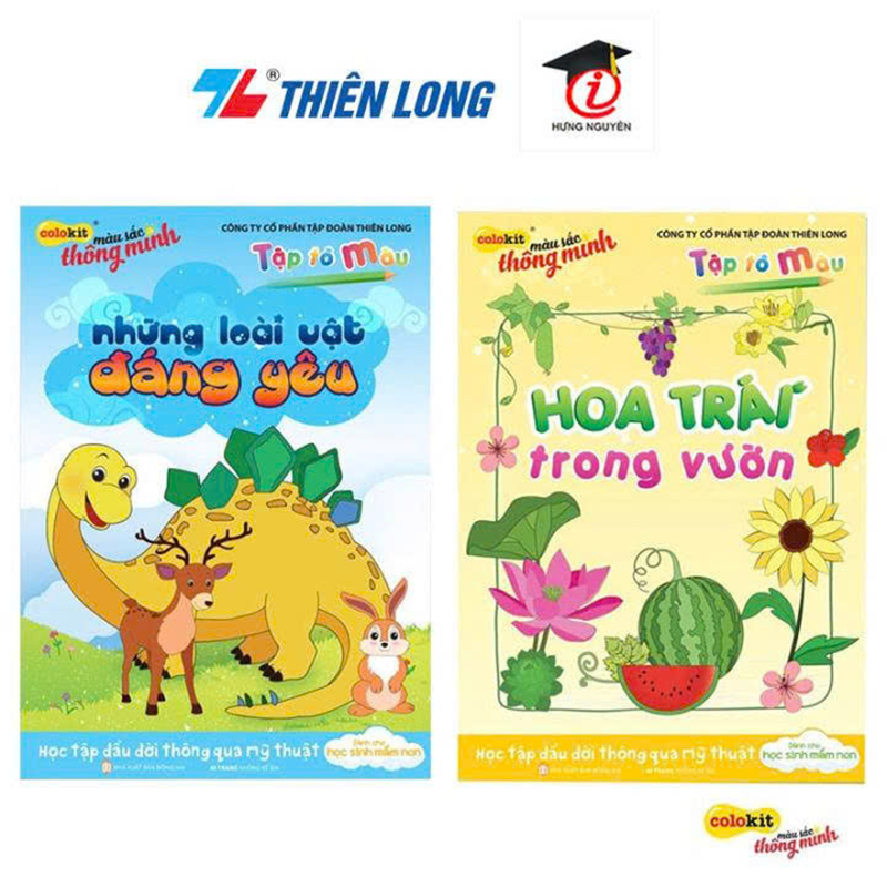 Tập tô màu COB-C002 lốc 10