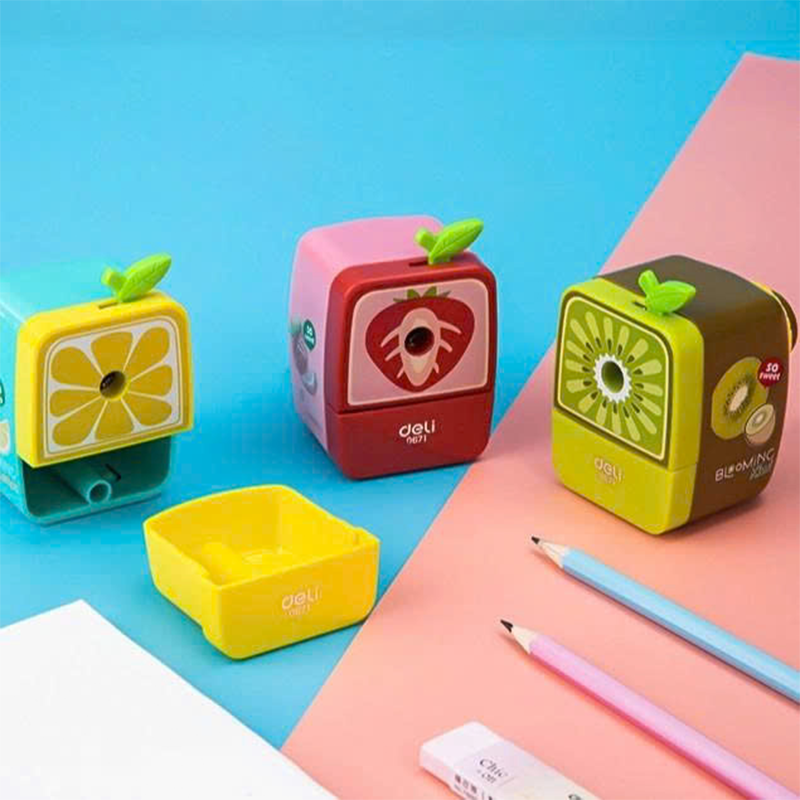 E0671_Gọt chì quay tay_Hoa quả_Màu lẫn